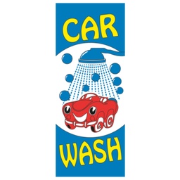 [125090750] Drapeau Car Wash 120 x 300cm