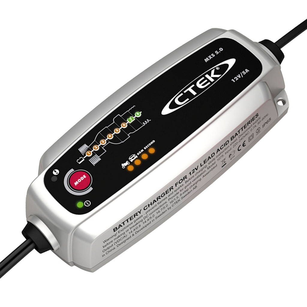 Chargeur et testeur de batterie  CTEK 12V, 0,8/5A