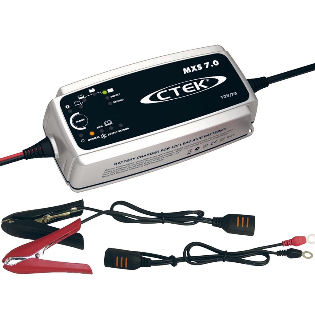 CTEK-oplader 12V, 7A