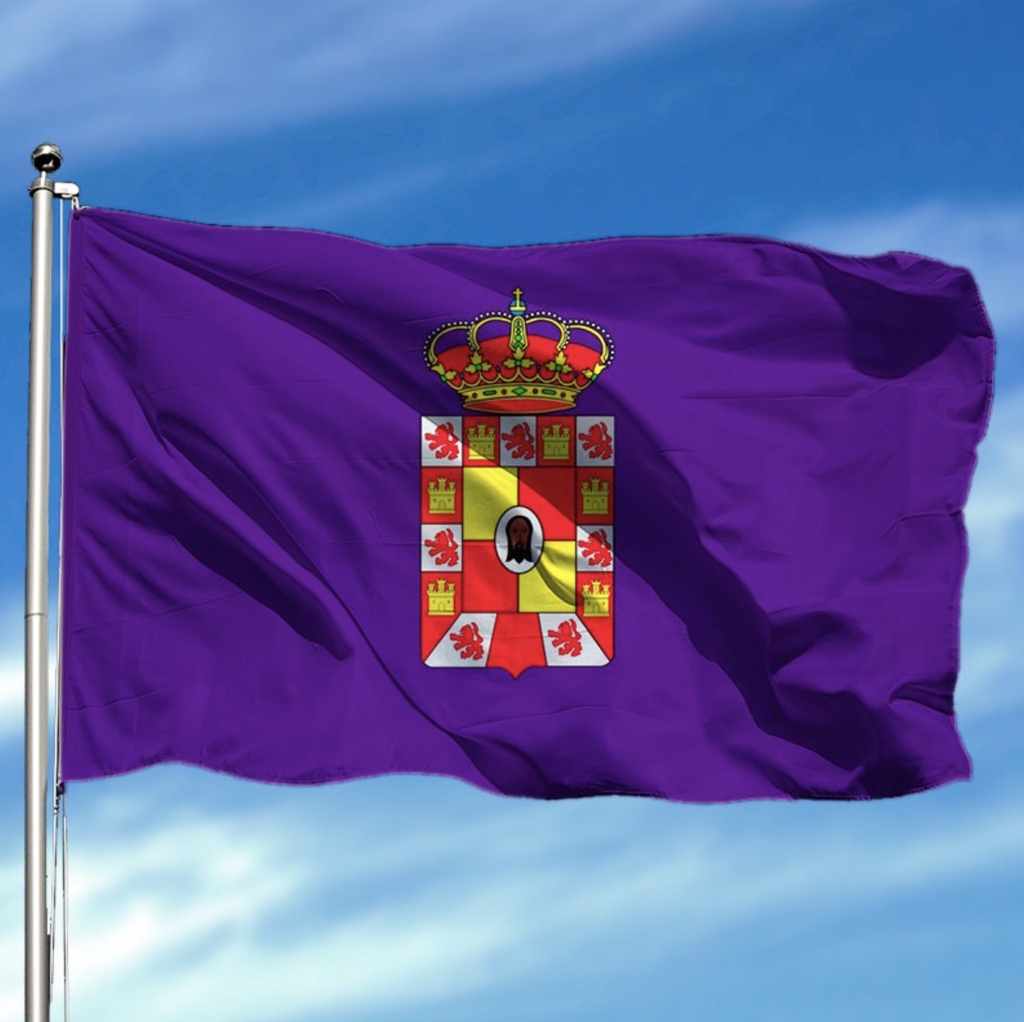 Drapeau Jaén 70 x 100 cm